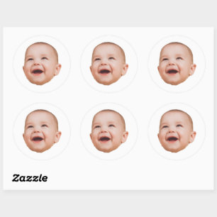 Pegatinas de cara personalizado foto cara personal