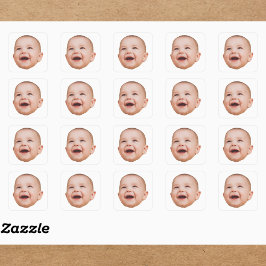 Pegatinas de cara personalizado foto cara personal