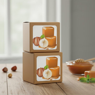 Pegatinas de Caramel Cubes