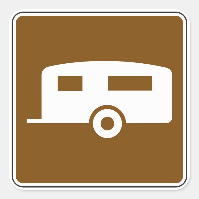 Pegatinas de Caravan Park (Anverso)