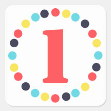 Pegatinas de Carnaval {cuadrado}