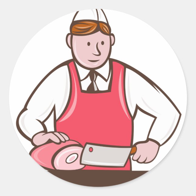 Pegatinas de carnicería (Anverso)