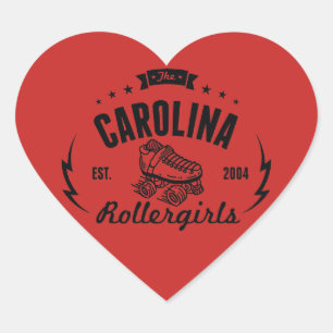 Pegatinas de Carolina Rollergirls