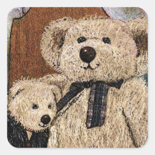 Pegatinas de Carroll Teddy Bear