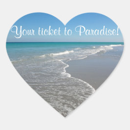 Pegatinas de casamiento para sobre sellado - Océan