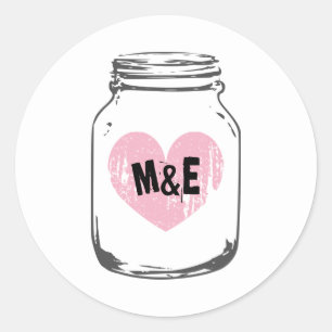 Pegatinas de casamiento rusas de moda de masón