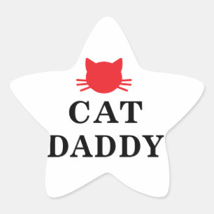 Pegatinas de Cat Daddy Star