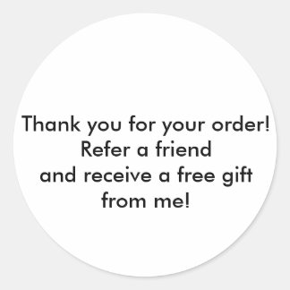 Pegatinas de catálogo para ventas directas