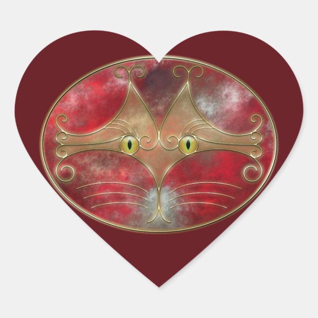 Pegatinas de Cat's-Eyes (Anverso)