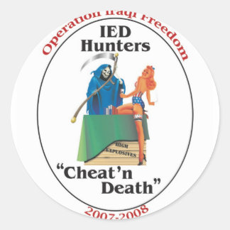 PEGATINAS de cazadores de IED