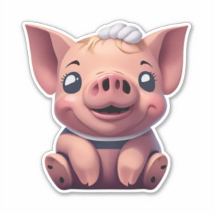 Pegatinas de cerdo donde el arte conoce a Pegatina