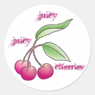 Pegatinas de cerezas