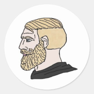 Pegatinas de Chad Wojak