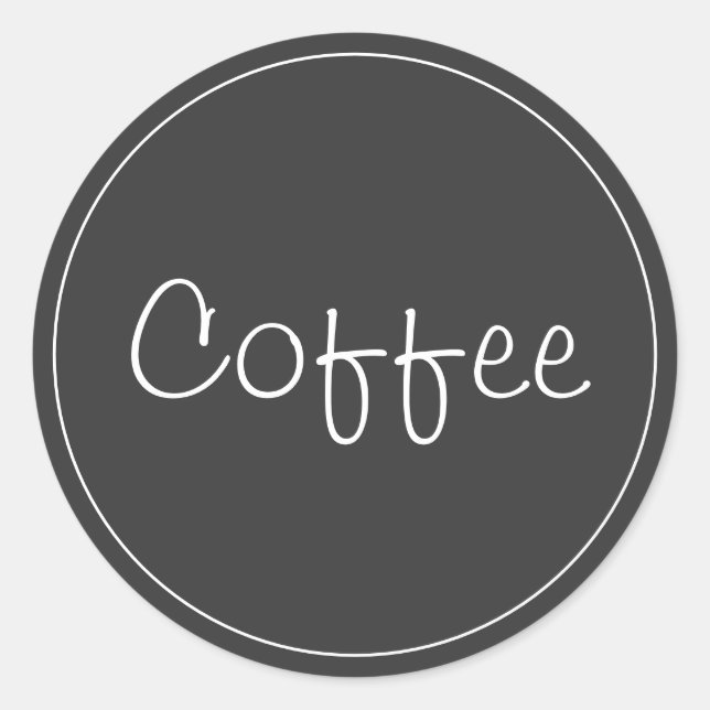 Pegatinas de Chalkboard Kitchen (Anverso)