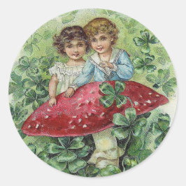 Pegatinas de chamrock de la suerte