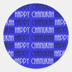 Pegatinas de Chanukah oh Chanukah