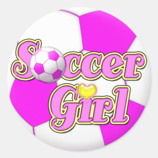Pegatinas de Chica de fútbol
