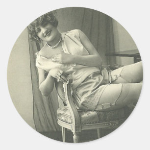 Pegatinas de Chica de venado de gama baja