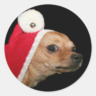 pegatinas de Chihuahua navidades