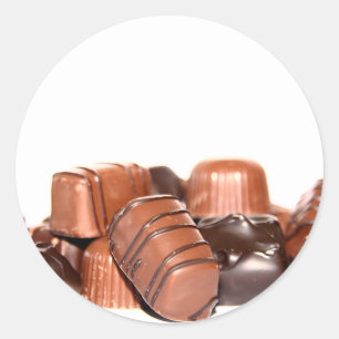 Pegatinas de chocolate