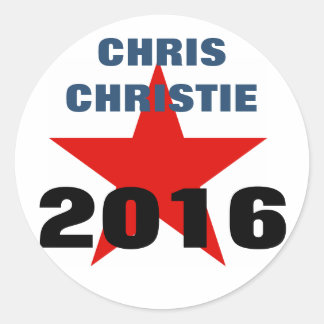 Pegatinas de Chris Christie 2016