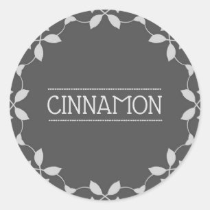 Pegatinas de Cinnamon Spice Jar