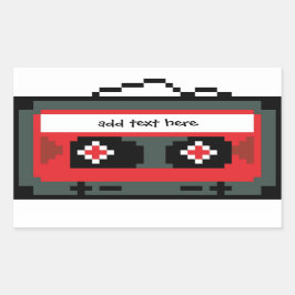 Pegatinas de cinta de 8 bits personalizados