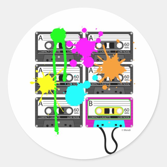 pegatinas de cintas Spalt Mix 80 (Anverso)