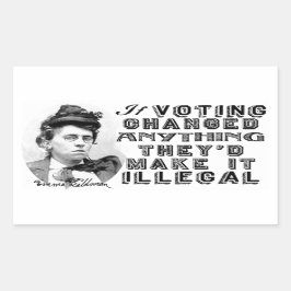 Pegatinas de citas de Emma Goldman
