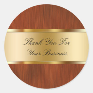 Pegatinas de Classy Business Gracias