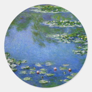 Pegatinas de Claude Monet del artista de la bella