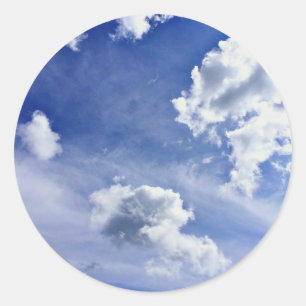 Pegatinas de Cloudy Sky