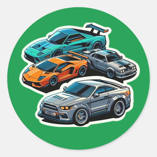 pegatinas de coches (Anverso)