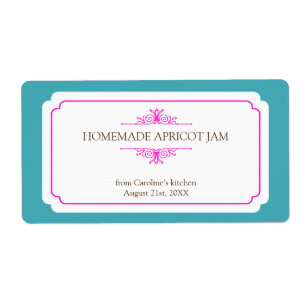 Pegatinas de cocina verde azulada rosa de pura ele