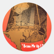 Pegatinas de cócteles "Beam Up"
