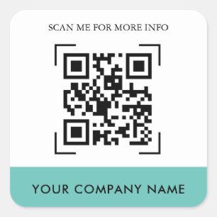 Pegatinas de código QR personalizado