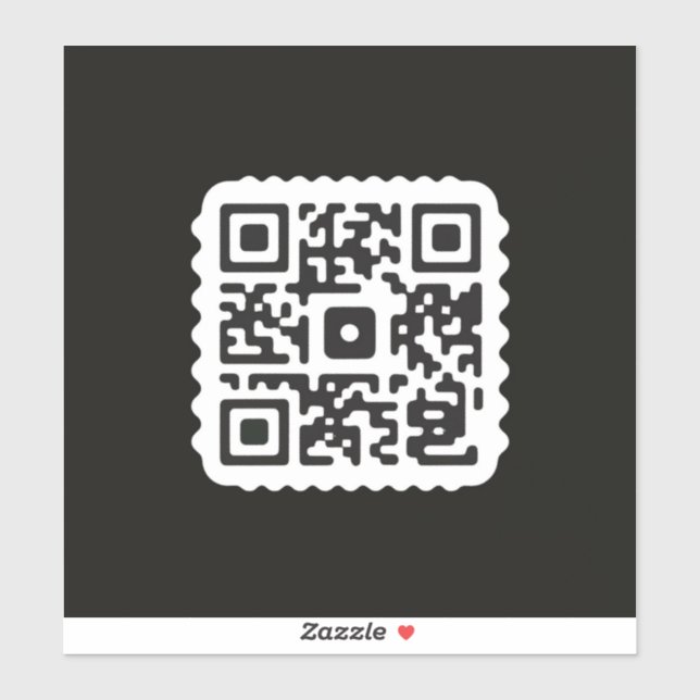 Pegatinas de código QR únicos para comerciantes" (Hoja)