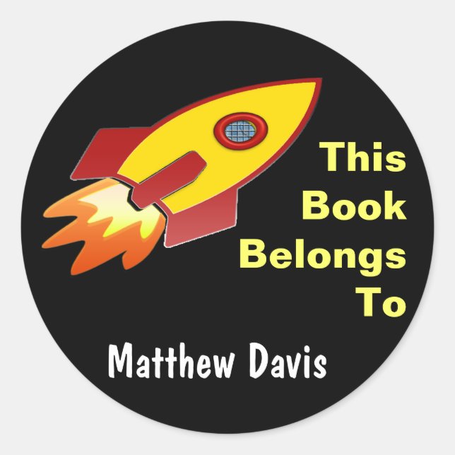 Pegatinas de cohetes (Anverso)