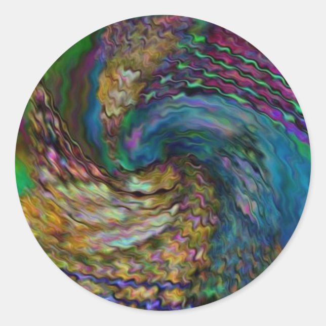 Pegatinas de colores oscuros de curry (Anverso)