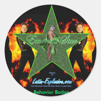 PEGATINAS de comportamiento de LE Emerald Star