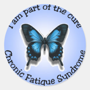 Pegatinas de concientización de CFS