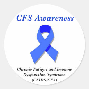 Pegatinas de concientización de CFS