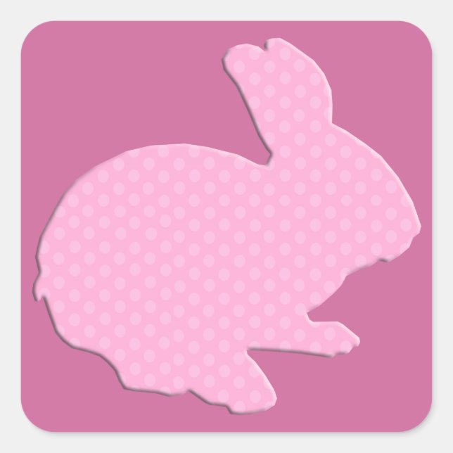 Pegatinas de conejitos de Semana Santa de Polka Ro (Anverso)