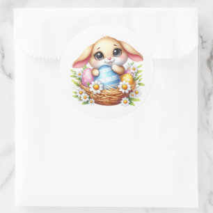 Pegatinas de conejo de Pascua