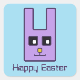 Pegatinas de conejo de Pascua