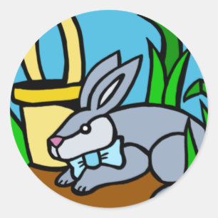 Pegatinas de Conejo de Pascua