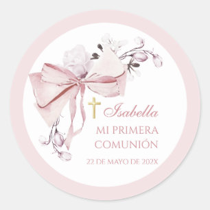 Pegatinas de Coquette Primera Comunión Favor