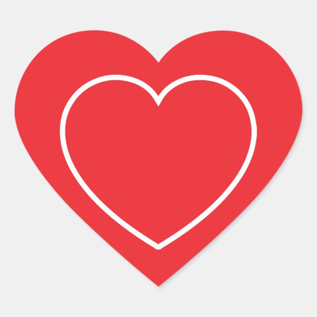 Pegatinas de Corazón (Anverso)