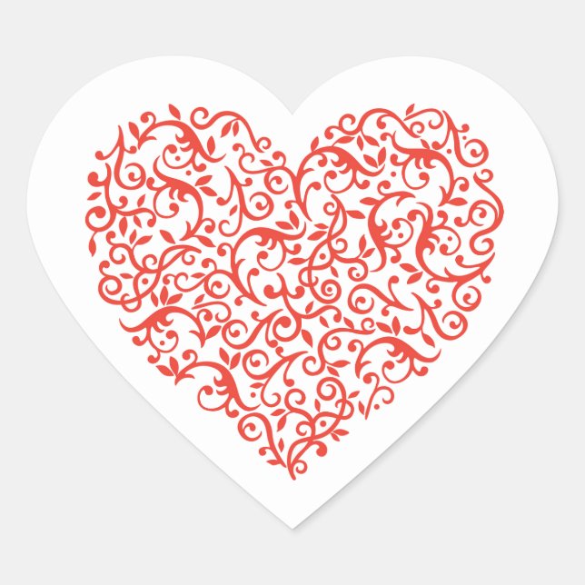 Pegatinas de Corazón (Anverso)