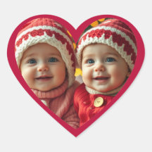 Pegatinas de Corazón | Agrega tu Foto